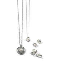Brighton | Pebble Dot Pearl Post Earrings