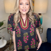 Night Bloom Top