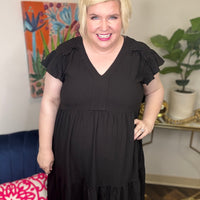Side Hustle Curvy Dress