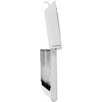 Opened business card holder