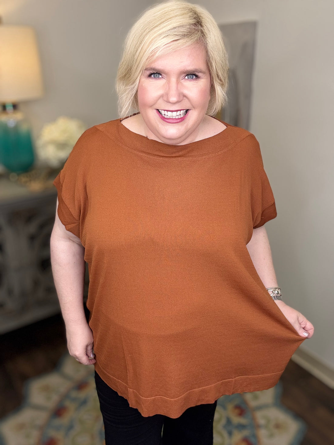 Simplified Times Curvy Top