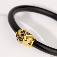 BuDhaGirl | Fauna Lion All Weather Bangle® (Awb®)
- Black