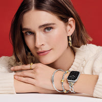 Brighton | Interlock Noir Watch Band
