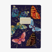 Notebook-Butterflies on Blue
