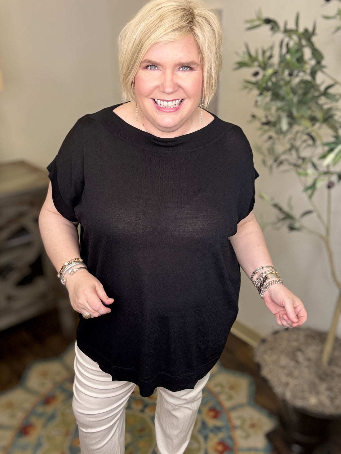 Simplified Times Curvy Top