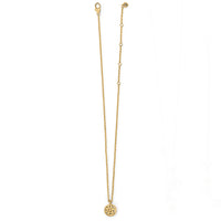 Brighton | Contempo Medallion Petite Necklace-Gold