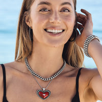 Brighton | Love Me Do Heart Necklace