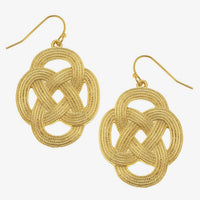 Susan Shaw | Gold Filigree Earrings