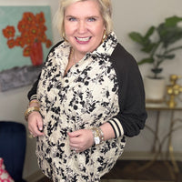 Stuck In A Dream Curvy Top