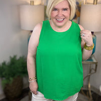 Essential Curvy Tank-4 Colors!