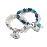 Brighton | Token Pearl Charm Stretch Bracelet