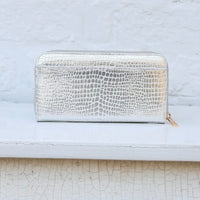 Caroline Hill | Penelope Wallet-Silver EC