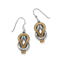 Brighton | Interlok Harmony 2 Tone French Wire Earring