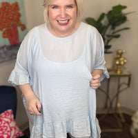 Frilly Girl Curvy Top
