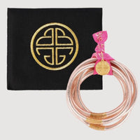 BuDhaGirl | Champagne All Weather Bracelets- Set of 6- Serenity Prayer