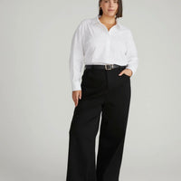 Elbe Stretch Poplin Shirt Classic Fit-White - The Shoppes at Coldwater