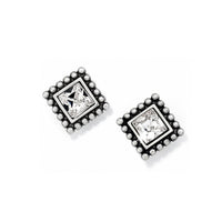 Brighton | Sparkle Square Mini Post Earrings