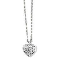 Brighton | Contempo Heart Necklace Silver