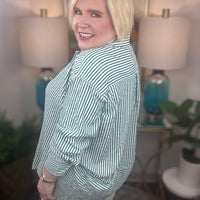 Momma Said Curvy Top-Green