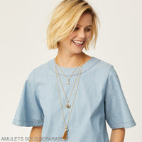 Brighton | Vivi Medium Charm Necklace-Gold
