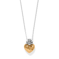 Brighton | Interlok Love Knot Heart Necklace