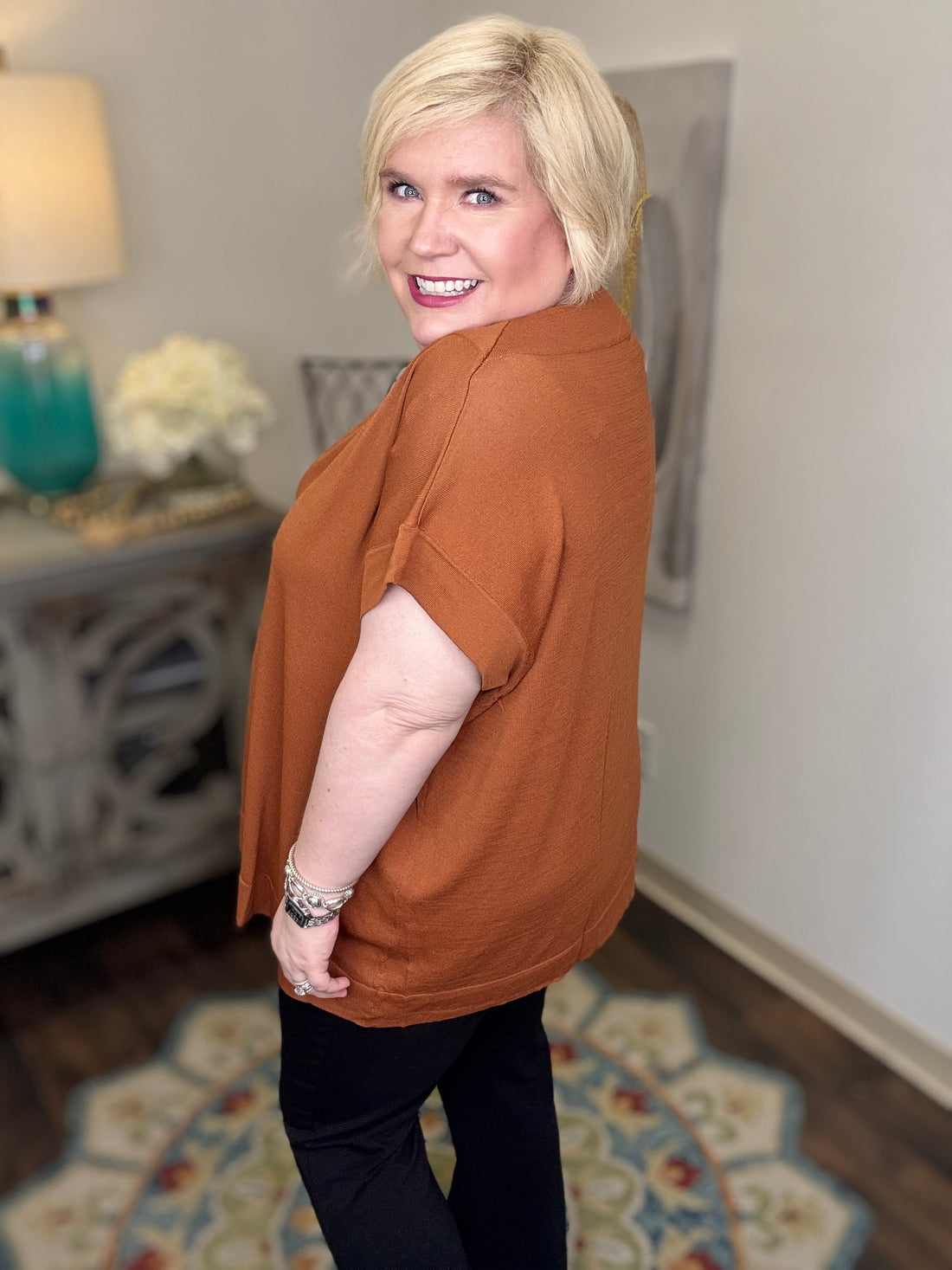 Simplified Times Curvy Top