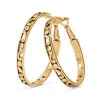 Brighton | Contempo Large Hoop Earrings-Gold
