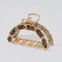Animal Print Hair Clip-3 Colors