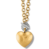 Brighton | Inner Heart Circle Toggle Necklace