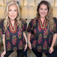 Night Bloom Top