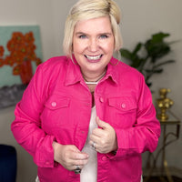 Pink Dreams Curvy Jacket
