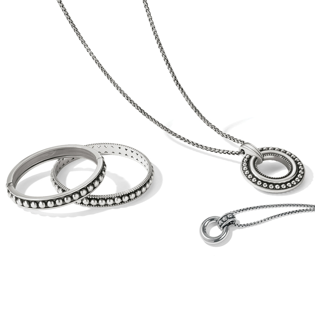 Brighton | Pretty Tough Stud Hinged Bangle