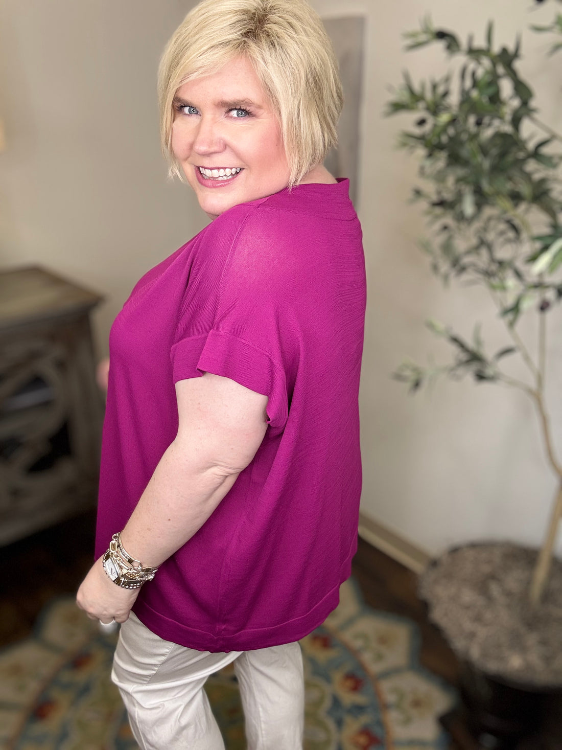 Simplified Times Curvy Top