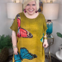 Butterfly Dreams Curvy Dress
