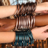 BuDhaGirl | Meteorite All Weather Bangles-Set of 6