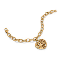Brighton | Contempo Medallion Heart Bracelet