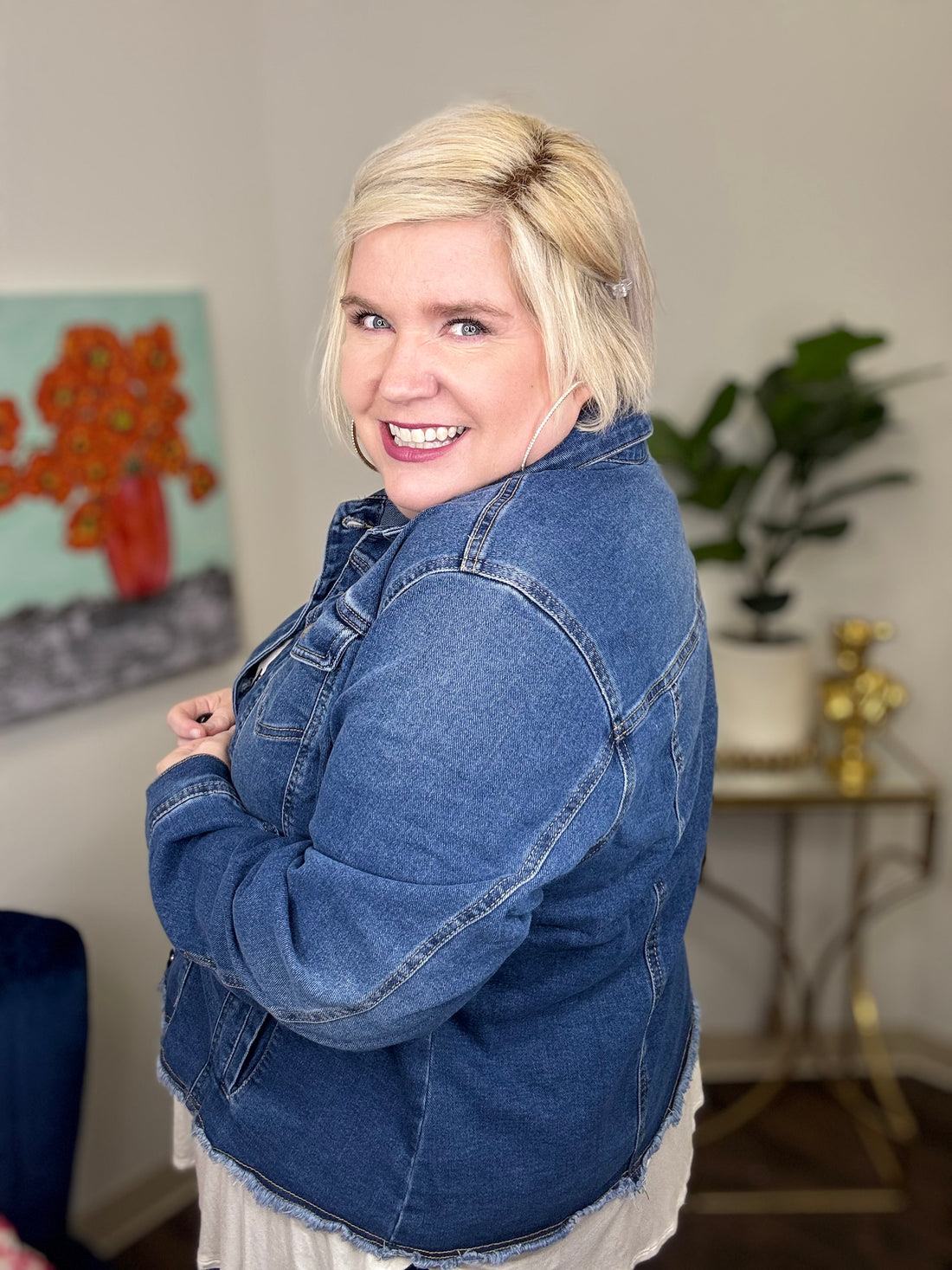 Search Is Over Curvy Jacket