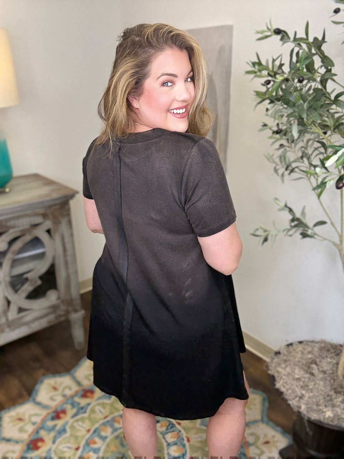 Feelin Fine Dress-S-3X