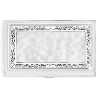 Brighton | Silver Tapestry Card Case