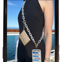 Save The Girls Clip & Go Ice Phone Chain and Pouch