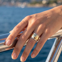 Natalie Wood | Golden Hour Ring-Gold/Silver