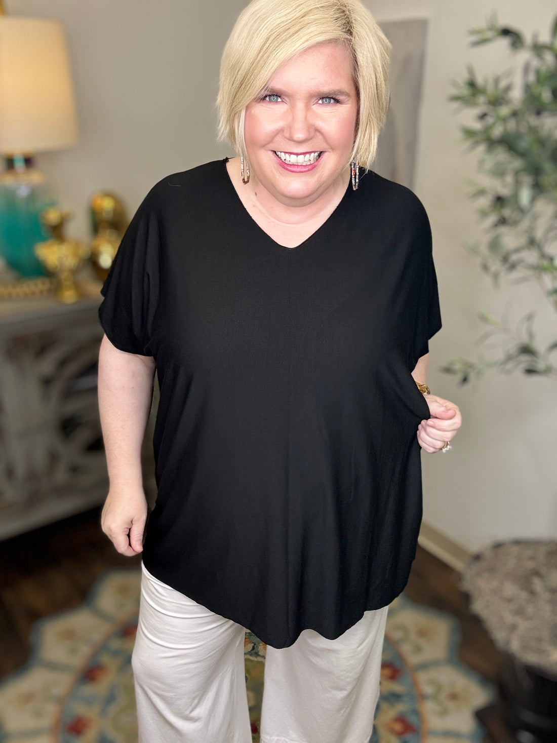 Essentially Perfect Curvy Tee-9 Colors