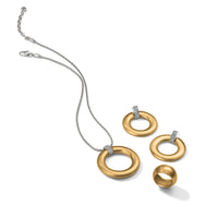 Brighton | Meridian Open Ring Geometric Necklace