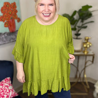 Frilly Girl Curvy Top