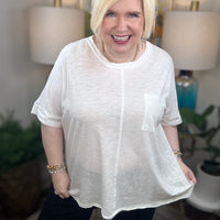 Wind In My Hair Top-S-3X: 4 Colors