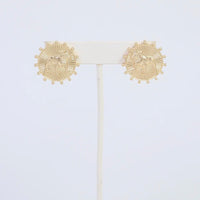 Caroline Hill | Carmen Coin Earrings-Standing Dog