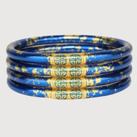 BuDhaGirl | Koi Saffir All Weather Bangles® (Awb®) -
Set of 4