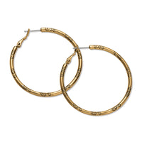 Brighton | Large Hoop Charm Earring-Gold