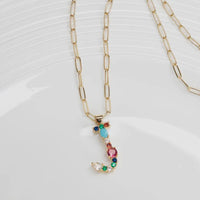 Initial Charm Necklace
