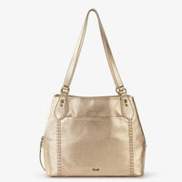 The Sak | Melrose Satchel Leather-Light Gold